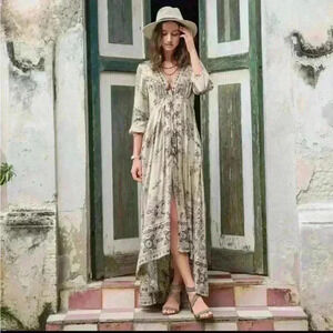 ODD MOLLY Sundance Peaceful Promise Boho Dress